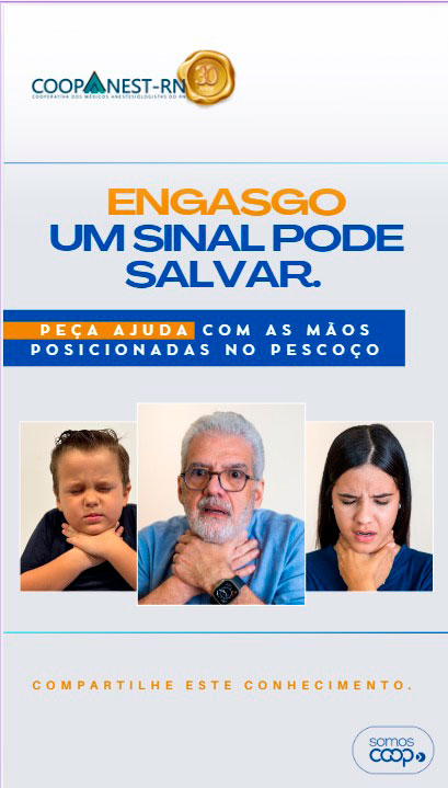 Campanha sobre o Sinal Universal de Engasgo